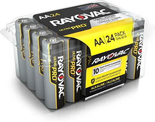 Vista 10 de Rayovac AA Batteries, Ultra Pro Double A Batería alcalina, 8