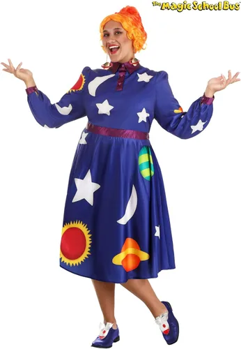 Vista 2 de Disfraz de Sra. Frizzle de lujo en tallas grandes