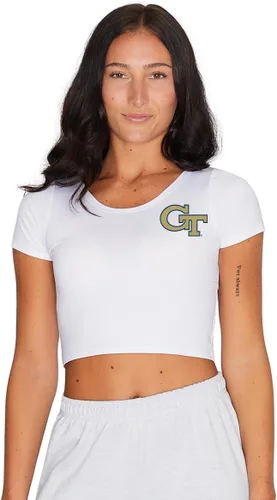Vista 171 de Lojobands Camiseta corta ajustada para mujer, hecha en Estados Unidos, talla única