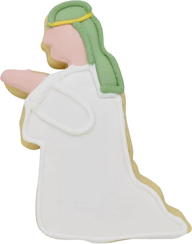 Vista 5 de R&M Juego de cortadores de galletas de Navidad – Juego de 7 piezas de cortadores de galletas de acero para hornear festivo, galletas de escena