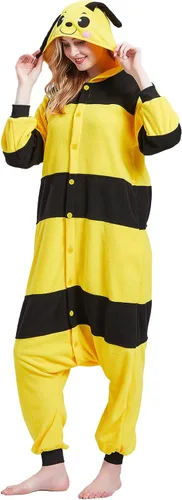 Vista 3 de Magicalani Unisex Adult Animal Onesie Pajamas, Women's and Men's Anime Cosplay Sleepwear, One Piece Halloween Costume