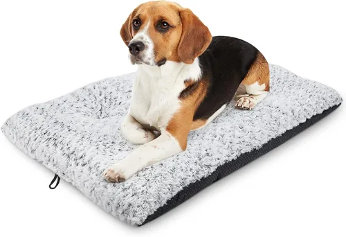 Vista 9 de Cama para Perro Almohadilla de Perrera Lavable Antideslizante Alfombrilla de Jaula para Perros Pequeños y Gatos (24 pulgadas)