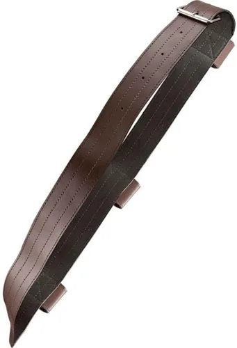 Vista 2 de WORUETE Funda medieval de espada de rana de piel sintética con respaldo de múltiples bolsillos, accesorios de cosplay