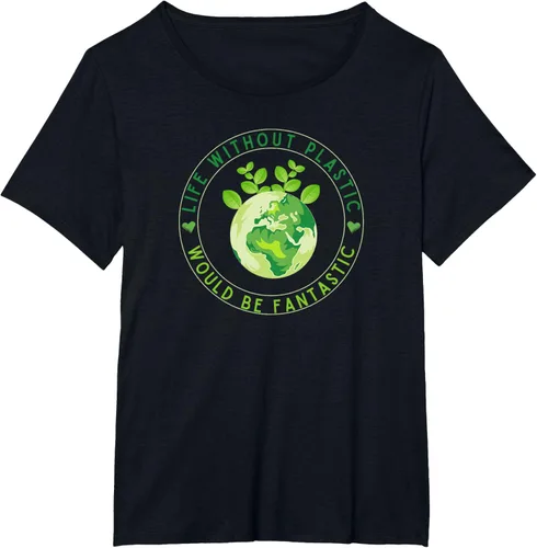 Vista 36 de Life Without Plastic Ecology Planet Original Vegan Gift T-Shirt