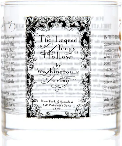 Vista 25 de Well Told Classic Literature Rocks Glass – A Christmas Carol por Charles Dickens – Vaso de whisky a la antigua moda para los amantes de los libros