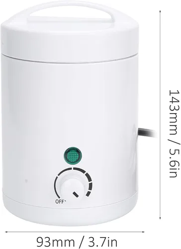 Vista 9 de Calentador de cera, calentador de cera para depilación, mini calentador de cera multiusos para mujeres y hombres, máquina de cera de parafina