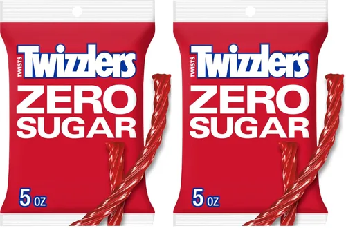 Vista 8 de TWIZZLERS - Twists sabor a fresa, sin azúcar (bolsas de 5 oz)