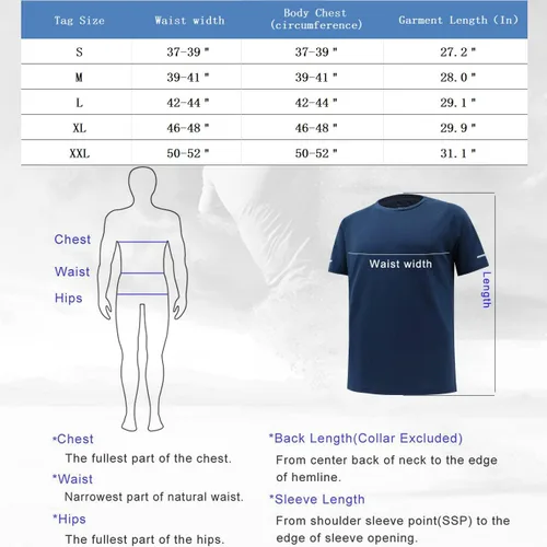 Vista 2 de Camisas de entrenamiento para hombre Camisas de ajuste seco para hombre que absorben la humedad camisas de gimnasio para hombre de manga corta