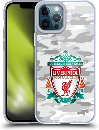 Vista 98 de Head Case Designs Funda de gel con licencia oficial del Liverpool Football Club Away Colourways Crest Camou [protección de grado militar] compatible