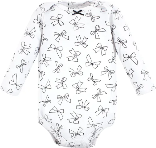Vista 5 de Hudson Baby Baby Girl's Cotton Long-Sleeve Bodysuits 7-Pack