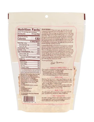 Vista 2 de Bob's Red Mill Muesli de frutas y semillas ~ Paquete de 2 - 14oz