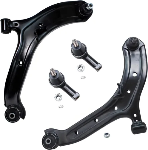Vista 19 de Detroit Axle - 4 piezas de brazos de control traseros para Ford C-Max, Focus, Mazda 3 5, Volvo C30, C70, S40, V50, 4 brazos de control superiores e