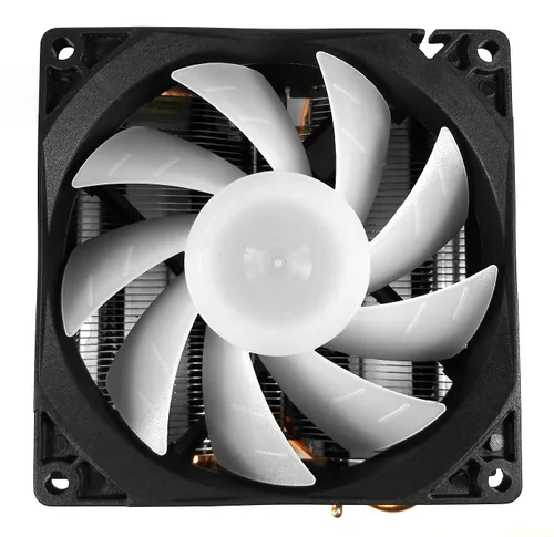 Vista 4 de AMD Socket FM2/FM1/AM3/AM2/1207/940/939/754 4-Pin Conector CPU Cooler con Core Base de cobre/heatpipes & Disipador de calor de aluminio & 2.75-inch
