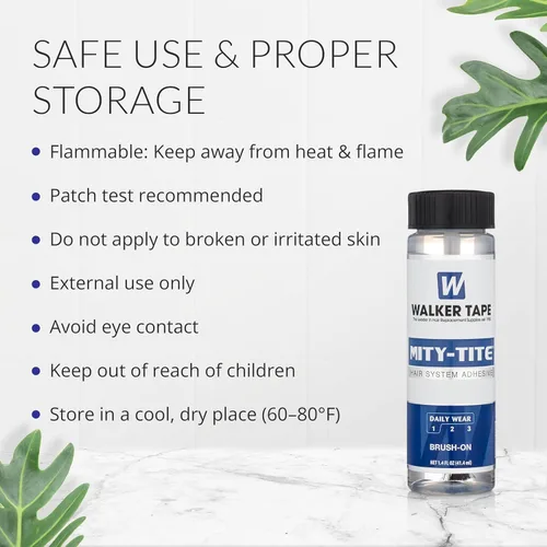 Vista 6 de Walker Mity-Tite Adhesivo 1.4 oz