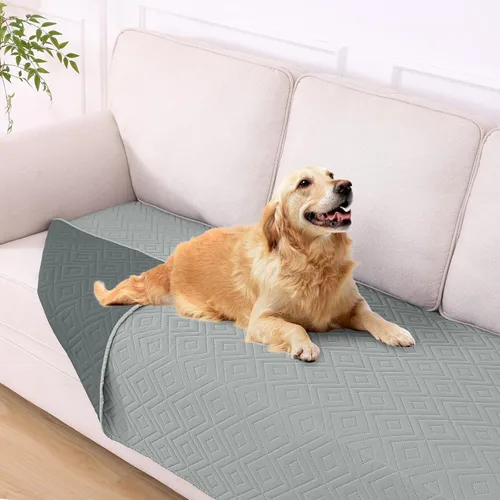 Vista 69 de hyha Manta impermeable para perros, funda suave para cama de perro, mantas para mascotas, funda impermeable para sofá y sillón para perros lavable