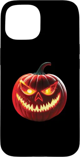 Vista 6 de Halloween Costume Scary Spooky Jack O Lantern Face Pumpkin Case for iPhone 17