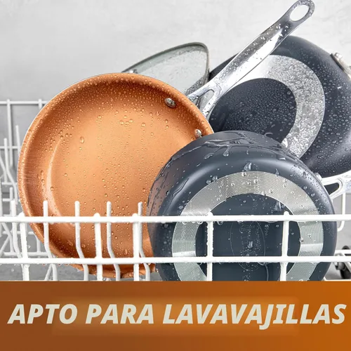Vista 7 de GOTHAM STEEL - Juego de 12 piezas de utensilios de cocina de cerámica antiadherente, juego de ollas y sartenes antiadherentes con vaporera