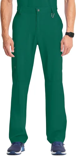 Vista 22 de Cherokee Infinity Hombre Scrubs Pantalón Fly Front CK200A Negro
