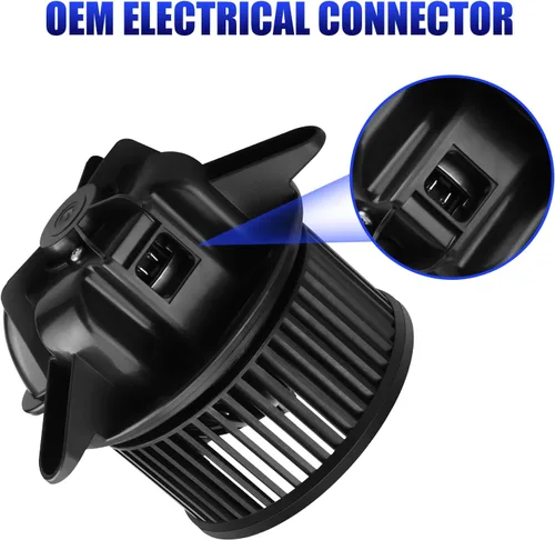 Vista 5 de Ventilador de motor de ventilador de CA delantero para Jeep Cherokee Wrangler TJ 1997 1998 1999 2000 2001 HVAC Calentador Motor Soplador Repuesto #
