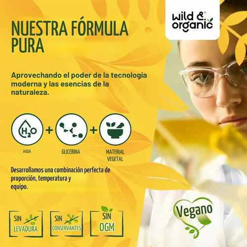 Vista 7 de Wild & Organic Gotas de limpieza de ácido úrico: cereza ácida, cúrcuma