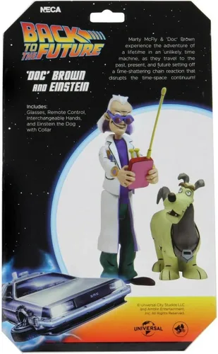 Vista 3 de NECA Regreso al futuro - Toony Classics - Figura de acción a escala 6 - Doc