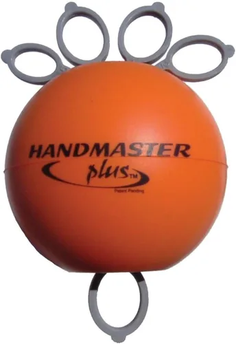 Vista 4 de Handmaster Plus Ejercitador de mano de terapia física – Ejercitador de antebrazo con bola de alivio de estrés – Pelotas de terapia de mano