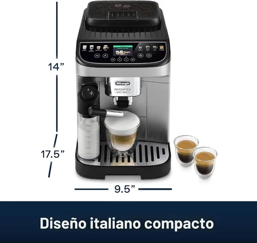 Vista 2 de De'Longhi Magnifica Evo Next - Máquina automática de café expreso
