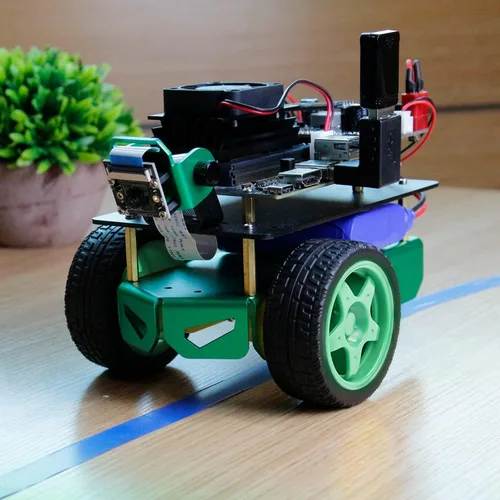 Vista 5 de Yahboom Jetson Nano 4GB Robotic Jetbot Mini AI Programable Python Robot Kit ROS Starter para Universidad (4GB Ver Jetbot Mini con Nano 4GB)