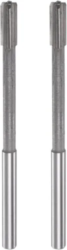 Vista 15 de HARFINGTON 2 uds. Escariadores de sujeción de 0.197 in H7 C1/K30 punta de carburo de precisión flautas rectas de precisión máquina de torno