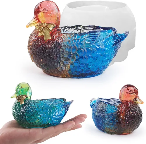 Vista 9 de Molde de vela en espiral de silicona con forma de tulipán y peonía de flores 3D, moldes de fundición de resina de silicona para velas, resina