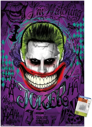 Vista 6 de Trends International DC Comics Movie - Póster de pared con alfileres de empuje