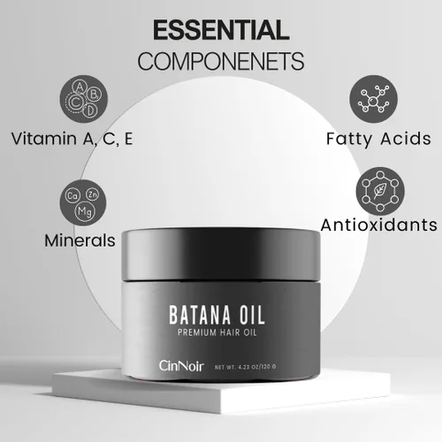 Vista 2 de Aceite de batana Dr. Sebi para el crecimiento del cabello, aceite de batana 100% crudo, orgánico y natural, prensado en frío procedente de Honduras