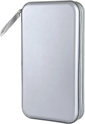 Vista 12 de Siveit Estuche para CD, Soporte para Estuche de DVD con Capacidad para 96 Discos de Plástico Duro, Estuches para Discos CD DVD, Carpeta Billetera