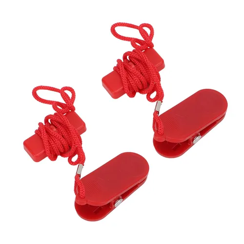 Vista 2 de Llave de repuesto para cinta de correr, 2 unidades, llaves de seguridad magnéticas, universales, compatibles con Proform, Image, Weslo, Reebok