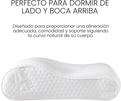 Vista 12 de Tempur-Pedic TEMPUR - Almohada para el cuello, perfil pequeño, color blanco