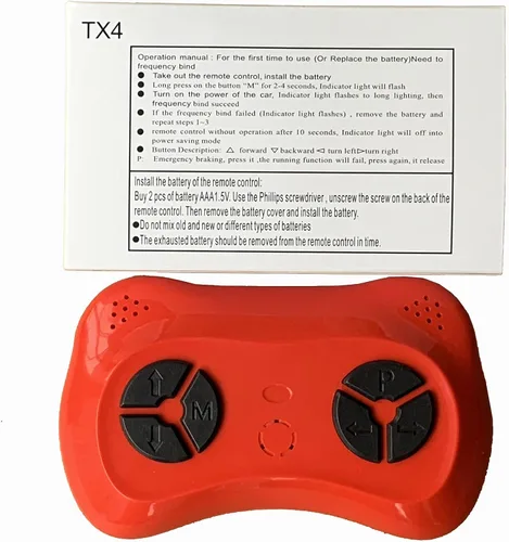 Vista 5 de Weelye RX25 - Kit de control remoto y receptor Bluetooth de 6 V para niños, 2.4 G, accesorios de caja de control para piezas de repuesto