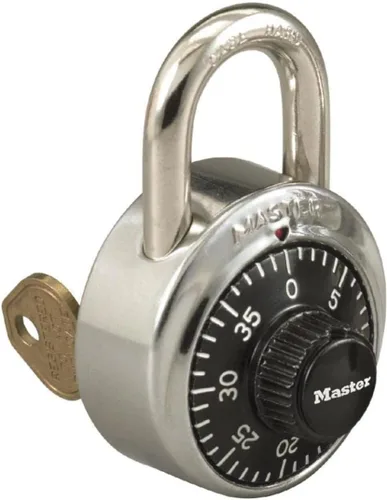Vista 3 de Master Lock Candado de combinación de seguridad general de 1-78In (48Mm) con función de control dominante