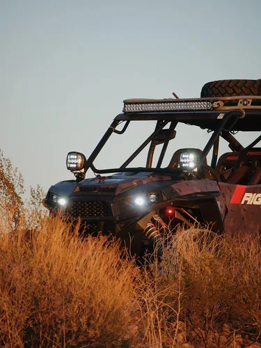 Vista 5 de Rigid Industrias – Adapt XP Extreme Powersports - Luz LED con 3 zonas de iluminación óptica, luces de conducción, luces LED, luces de conducción