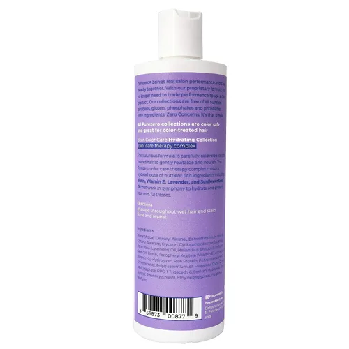 Vista 7 de Purezero Clean Color Care - Juego de champú y acondicionador hidratante, tonificación, equilibrio para cabello teñido - Hidrata el cabello seco