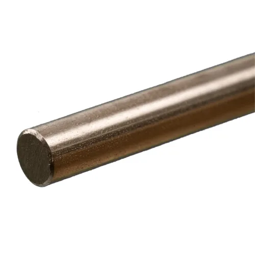 Vista 10 de K&S 87147 - Varilla redonda de acero inoxidable con metales de precisión de 1/2 pulgada de diámetro exterior x 12 pulgadas de largo, construcción