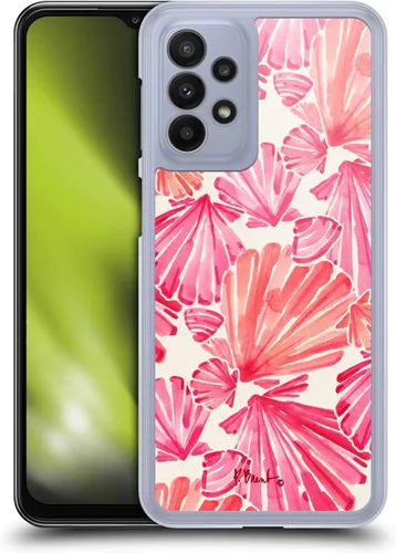 Vista 15 de Head Case Designs Funda rígida con licencia oficial de Paul Brent Agate Mermaid Coastal compatible con Samsung Galaxy A23/5G (2022)