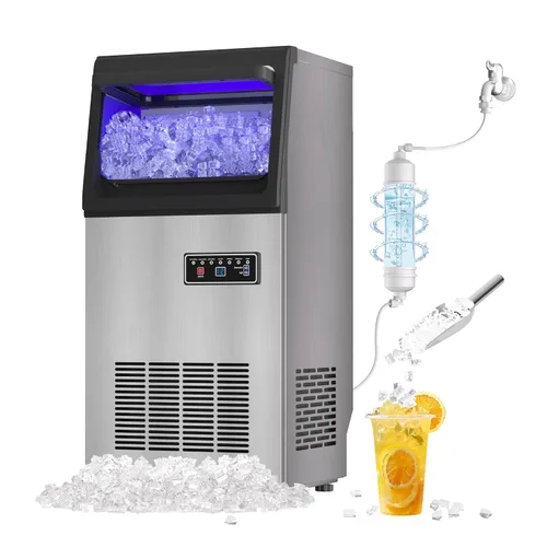 Vista 13 de Máquina de hielo masticable suave de la pelotilla del fabricante 80LB/24H