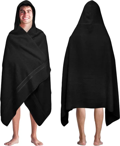 Vista 37 de Cotton Craft colección juego de 2 piezas ultra suaves, tamaño grande, 100% algodón, toalla de baño Oversized 35x70 inches Black Bath Sheet Towel