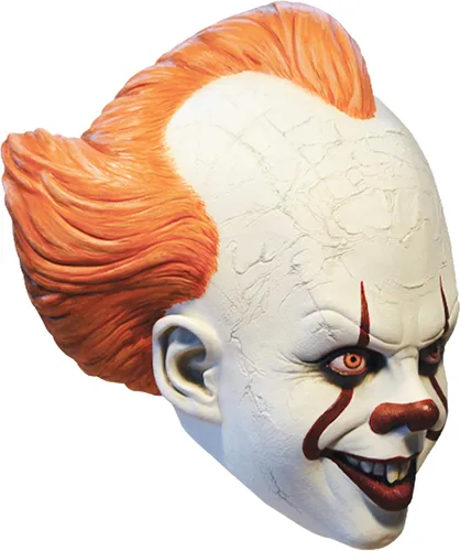 Vista 3 de It Pennywise Horror - Máscara de cara completa para adulto