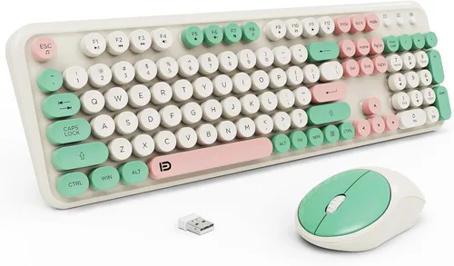 Vista 16 de Mini teclado Bluetooth plegable, teclado portátil compacto inalámbrico recargable con 67 teclas delgadas y silenciosas, bonito teclado de viaje