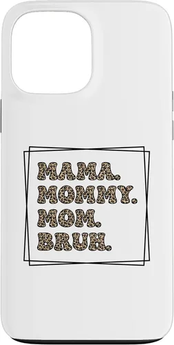 Vista 23 de Mama Mommy Mom Bruh Groovy Mommy Funny Mom Mothers Day Case for iPhone 16