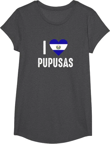 Vista 78 de Camiseta I Love Pupusa from El Salvador