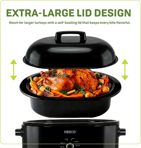 Vista 2 de Nesco MWR18-13, Horno Tostador, 18 Quarts, Negro
