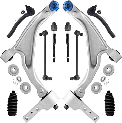 Vista 320 de Detroit Axle - Kit de suspensión frontal de 10 piezas para Dodge Avenger 2008-2014, Chrysler Sebring 2007-2010, 2 brazos de control inferiores, 2