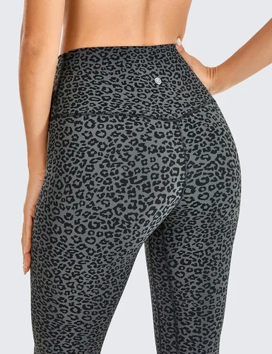 Vista 5 de CRZ YOGA Women's Naked Feeling Yoga Pants 28 Inches - High Waisted Workout Leggings Full Length Tights Buttery Soft